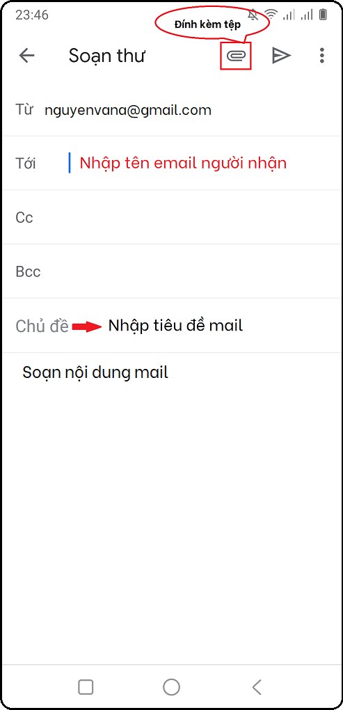 Cách viết email Gmail trên điện thoại và máy tính, PC đơn giản nhất