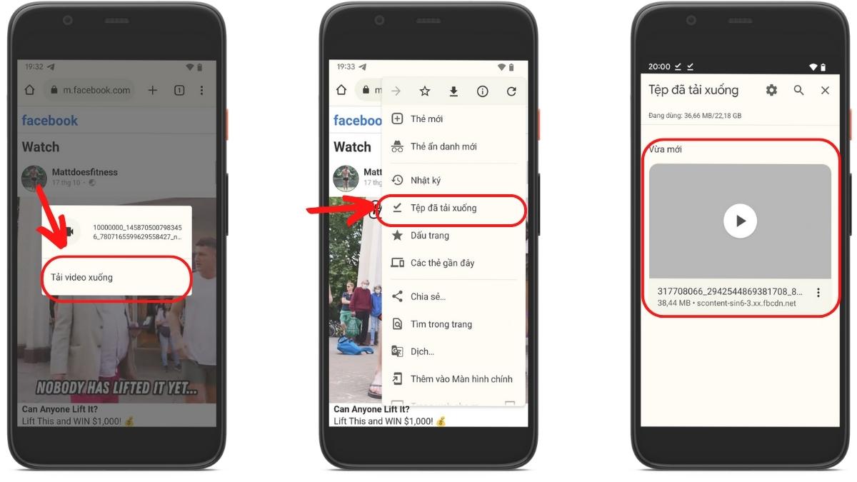 Cách Lưu Video Facebook Trên Điện Thoại Android, iPhone