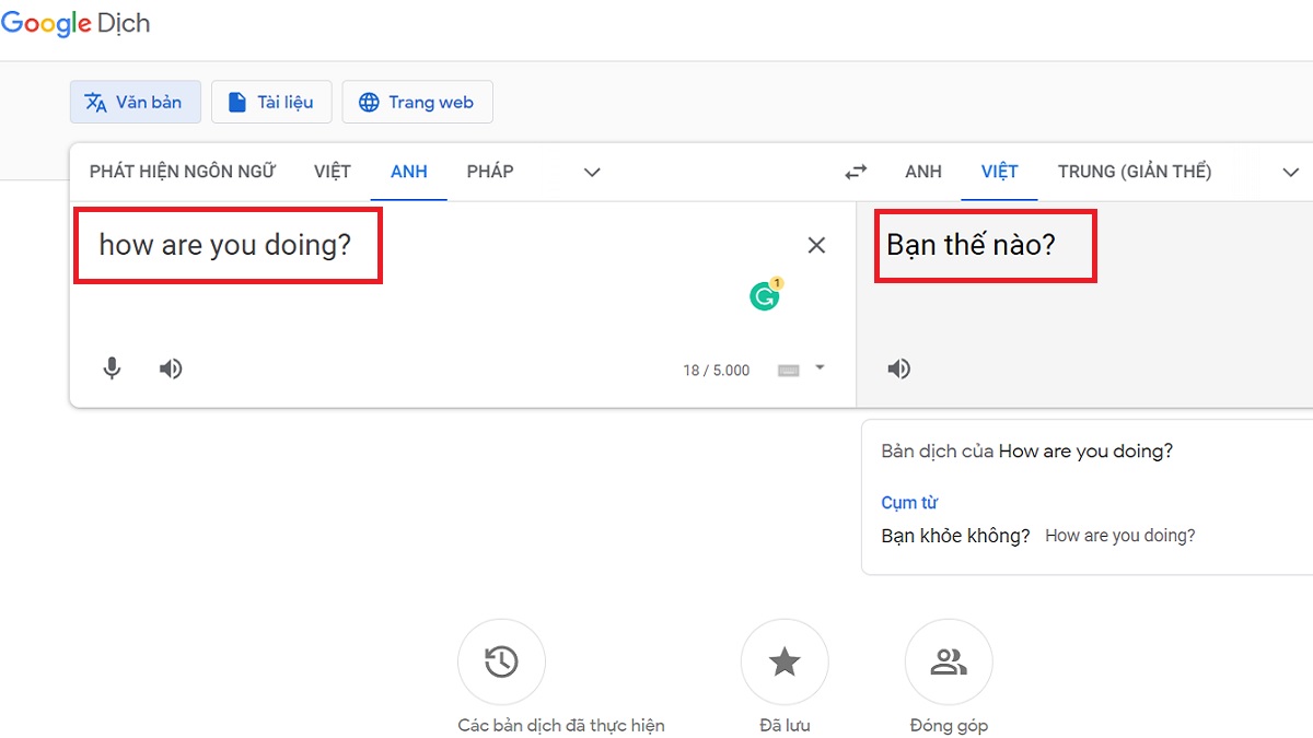 Cách dùng google dịch hình ảnh trên pc và điện thoại