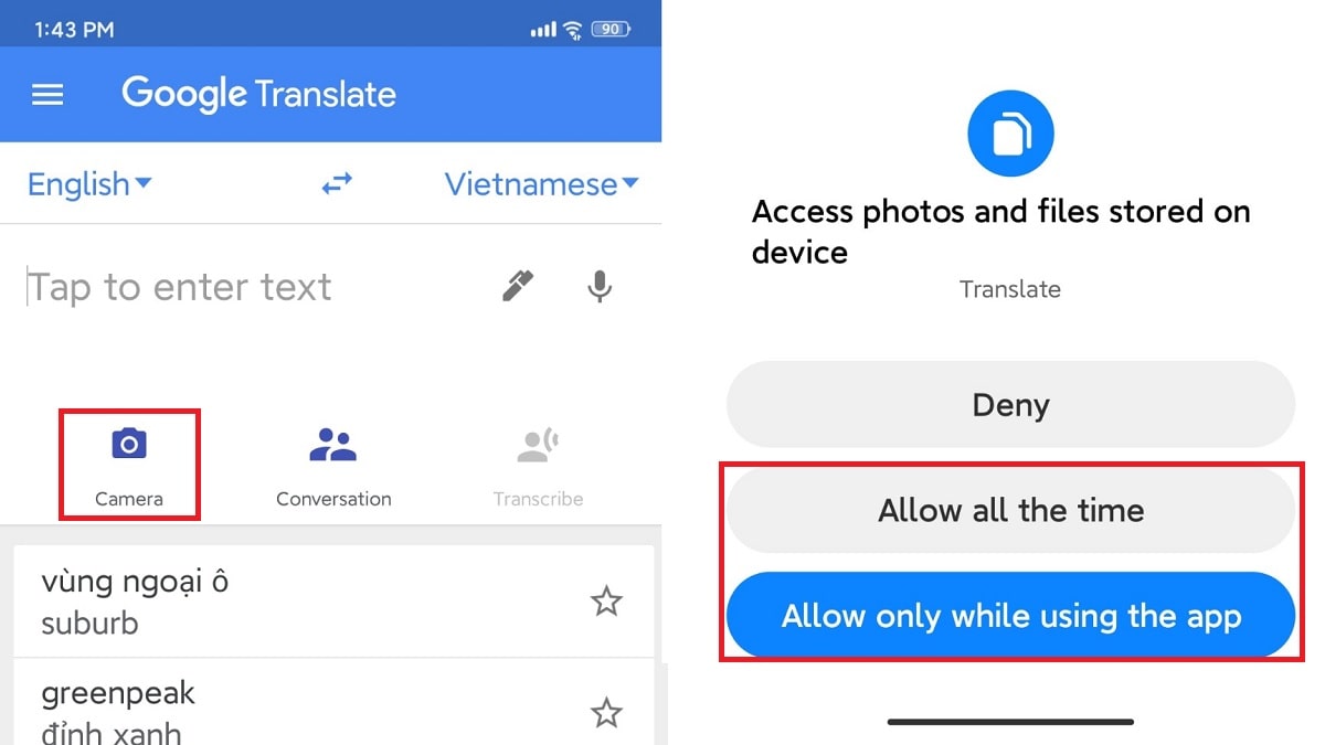 Cách dùng google dịch hình ảnh trên pc và điện thoại