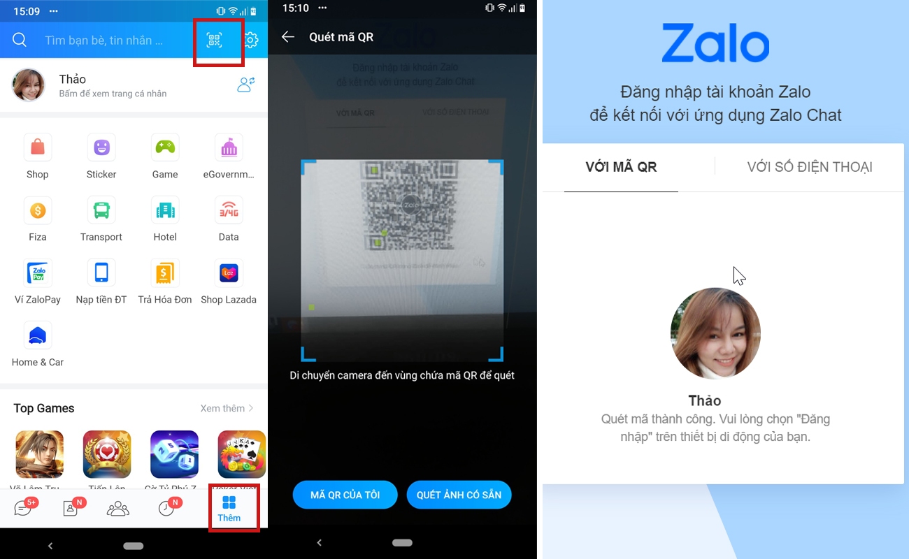 3 cách kết nối Zalo Web trên máy tính không cần tải | Nguyễn Kim's Blog